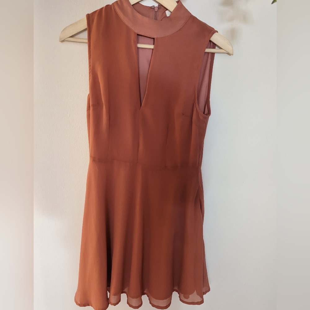 Lucca Couture XS pink/salmon dresss